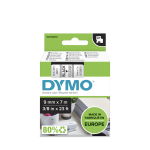 Product image for DYMO D1 BLK ON GREEN LABELLING TAPE,9MM