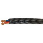 Product image for PMA VOH Plastic Flexible Conduit Black 25mm x 10m M25