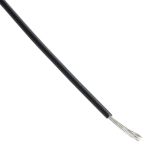 Product image for WIRE 24AWG 300V UL1430 BLACK 30M