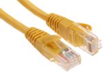 Product image for RJ45 YELLOW PATCH LEADS UTP