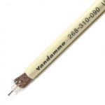 Product image for Van Damme White Unterminated to Unterminated RG59 Coaxial Cable, 75 Ω 6.15mm OD 100m, Standard 75