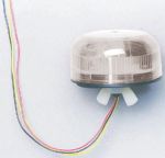 Product image for CLEAR LOW PROFILE XENON BEACON,12/24VDC