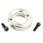 Product image for ALUMINIUM 2 PIECE CLAMP COLLAR,25MM BORE