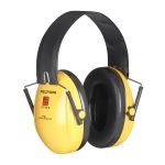 Product image for 3M PELTOR Optime I Ear Defender with Headband, 28dB, Yellow