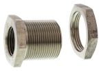 Product image for BULK HEAD S/STEEL ADAPTOR,1/2IN BSPP F-F