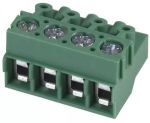 Product image for Phoenix Contact, PT 1.5/4-PVH-5.0 5mm Pitch PCB Terminal Block