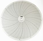 Product image for CIRCULAR CHART,0-100 DEGREES,24 HOURS