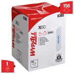 Product image for WYPALL X60 MULTIBOX - 150 BLUE WIPERS.