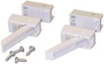 Product image for GREY MOULDED TILT FEET KIT OF 4