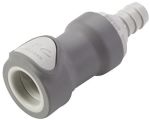 Product image for NON SPILL BODY NS4 HOSE BARB 3/8" 9.5MM