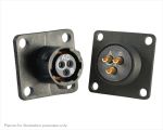 Product image for UTS,SQU FLANGE RCP,SIZE8,3SKT CONTACTS