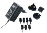 Product image for POWER ADAPTER,PLUG IN,ERP,3-12V,0.6A