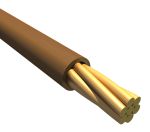 Product image for ECOWIRE PLUS 28AWG 300V WIRE BROWN 30M