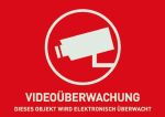 Product image for STICKER CCTV W/O LOGO (GER), 148X105MM