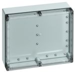 Product image for TG IP67 ENCLOSURE, PC, CLEAR LID