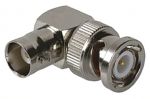 Product image for BNC ADAPTER,JACK-PLUG, RIGHT ANGLE,50OHM