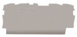 Product image for END PLATE FOR 4X1MM TERMINAL GREY