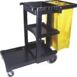 Product image for JANITOR CART WITH BAG