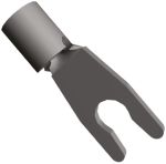 Product image for SPADE TERMINAL, 22-16AWG, SOLISTRAND,M4