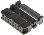 Product image for SOCKET, IDC, S/RELIEF, 2.54MM, 16WAY