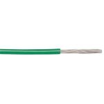 Product image for WIRE 20 AWG PVC 600V MIL-W-76 GREEN 30M