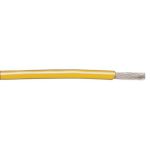 Product image for WIRE 20 AWG PVC 600V MIL-W-76 YELLOW 30M