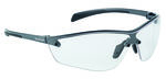 Product image for Bolle SILIUM + Anti-Mist UV Safety Glasses, Clear Polycarbonate Lens, Scratch Resistant, Vented