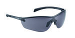 Product image for Bolle SILIUM + Anti-Mist UV Safety Glasses, Smoke Polycarbonate Lens, Scratch Resistant, Vented