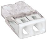 Product image for 2 CONDUCTOR COMPACT PUSHWIRE CONNECTOR