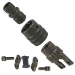 Product image for 18w plug and cable clamp, skt contacts