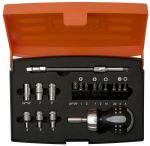 Product image for Bahco Driver Bit Set 22 Pieces, Hexagon