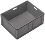 Product image for EURO STACKER 800X600X319MM SOLID GREY