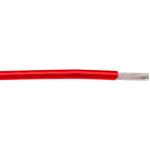 Product image for PTFE HOOK UP WIRE 28AWG 250V RED 30M