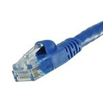 Product image for CAT6 MOLDED PATCH LEAD, BLUE 1.5M