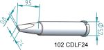 Product image for SOLDERING TIP ERSADUR, LEAD FREE, 2.4MM