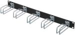 Product image for 1U CABLE MANAGEMENT PANEL - GREY