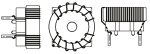 Product image for CHOKE COMMON MODE 830UH 5.2A