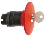 Product image for EMERGENCY STOP 60MM 455KEY RELEASE RED