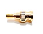 Product image for 50 OHM BNC PLUG TO SMA JACK ADAPTER