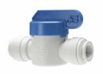 Product image for John Guest Plastic High Pressure Ball Valve 2 Way