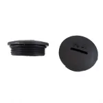 Product image for HOLE PLUG METRIC THREAD M20 BLACK
