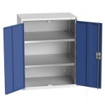 Product image for Bott 2 Door Steel Floor Standing Storage Cabinet, 1000 x 800 x 550mm