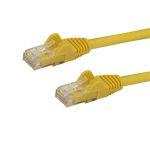 Product image for 0.5M YELLOW CAT6 CABLE - SNAGLESS ETHERN
