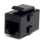 Product image for CAT 6 RJ45 KEYSTONE JACK COUPLER