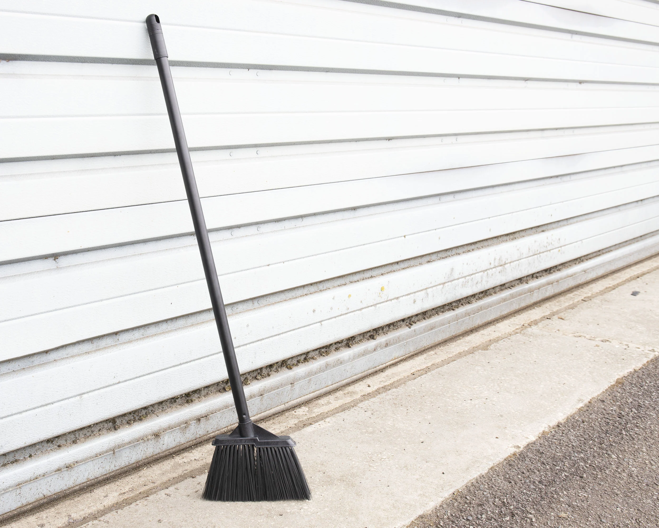 Product image for RS PRO Broom, Black With Nylon Bristles for Hygienically Sensitive Areas