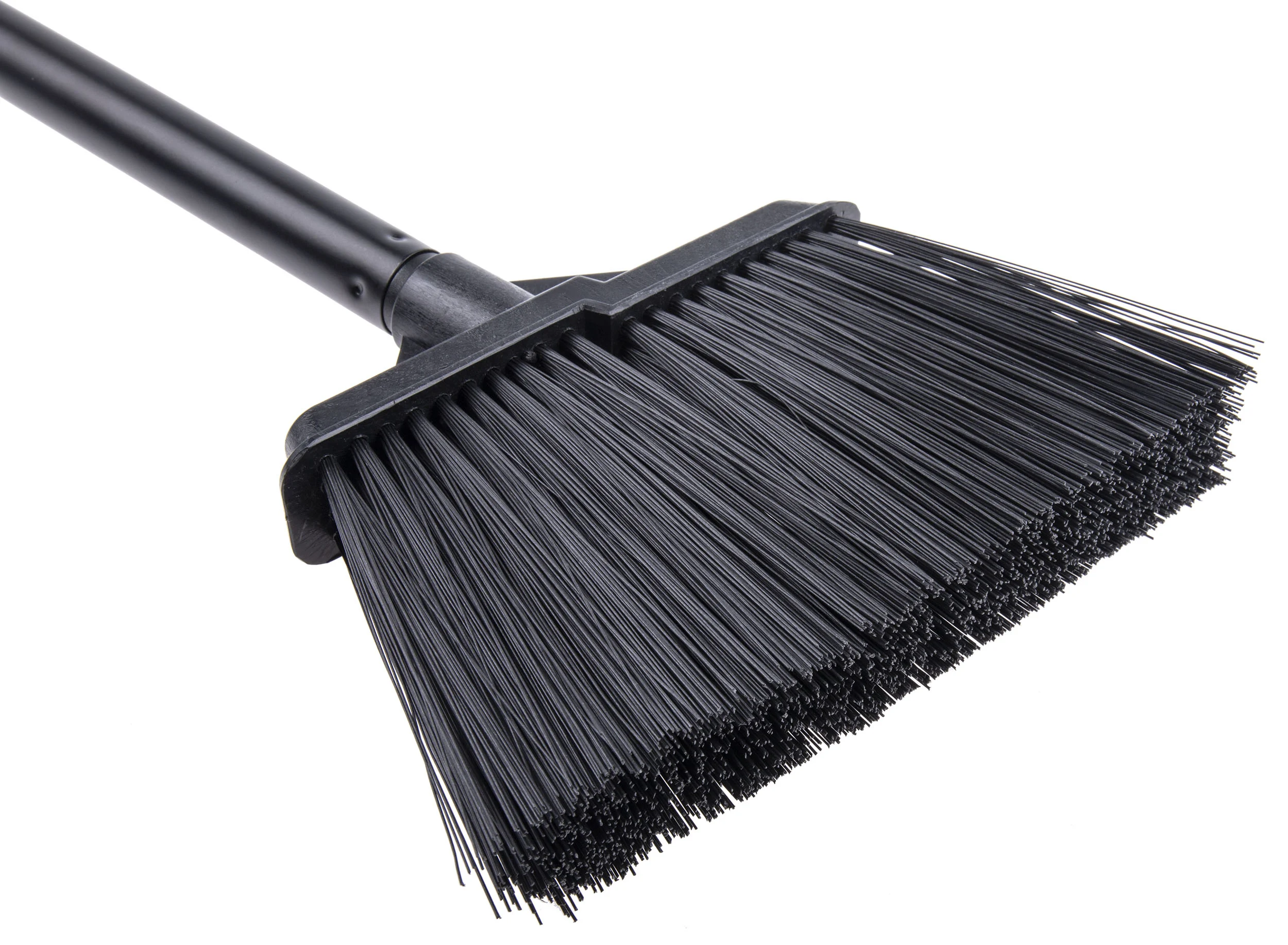 Product image for RS PRO Broom, Black With Nylon Bristles for Hygienically Sensitive Areas