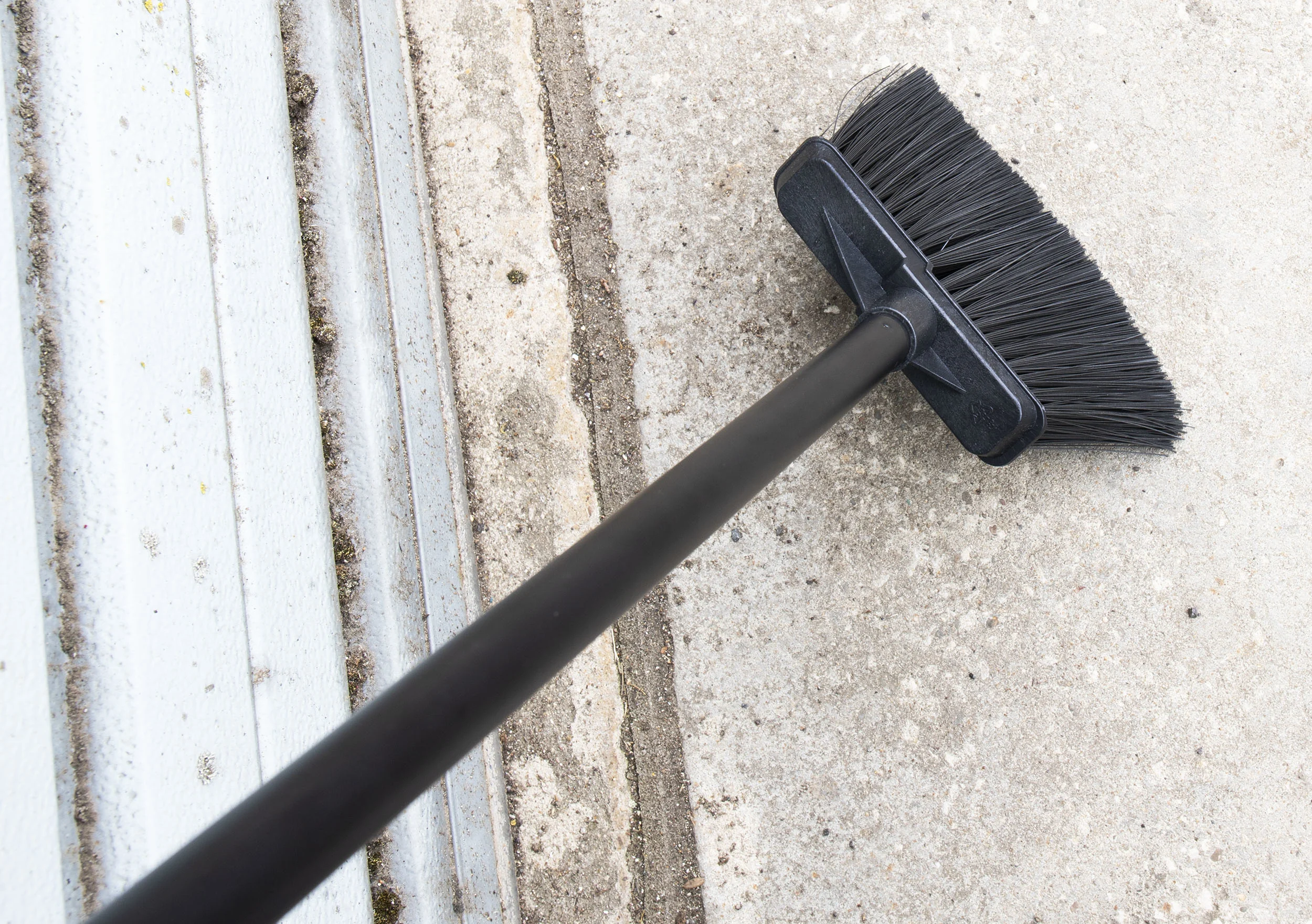 Product image for RS PRO Broom, Black With Nylon Bristles for Hygienically Sensitive Areas