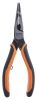 Product image for Ergonomic bent snipe nose plier,160mm L