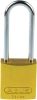 Product image for LOTO 30MM LONG SHACKLE YELLOW PADLOCK