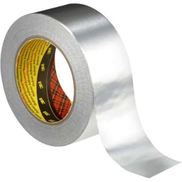 3M 1436 Conductive Metallic Tape, 50mm x 50m